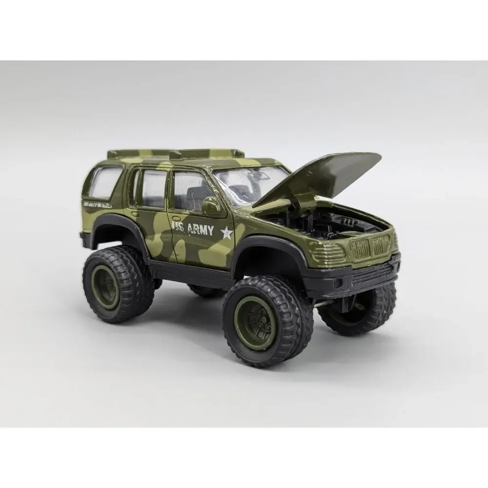 Soma International Vintage Diecast Metal USA Military Lot 1998 Hummer & 2001 SUV
